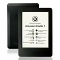 Amazon 6 Электронная книга Kindle 7-го поколения E-ink 4 ГБ （в том числе：защитный чехол, закаленная пленка, зарядное устройство, емкостная ручка）, черный матовый