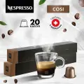 Кофе в капсулах от Nespresso, Капсулы Original, вкус Cosi , интенсивность 4/13 , 2 упаковки