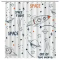 Шторка для ванной Fixsen SPACE FX-2508
