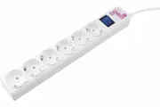 Power Cube Фильтр-удлинитель белый 16А/3,5кВт, SPG(5+1)-16B-1,9M