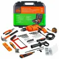 Набор инструментов с дрелью электрической, 95 предметов (220V, 750W, 0-2900 об/мин), в кейсе