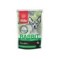 Влажный корм для кошек Blitz 85г*24шт Sensitive Rabbit Кролик с индейкой в соусе