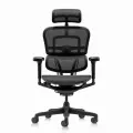 Кресло FALTO Ergohuman 2 Ultra (наклон вперед, сетка, черный)