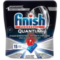 Finish Quantum Ultimate капсулы (original) дойпак для посудомоечной машины, 15 шт., 0.21 кг