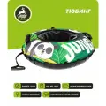 Тюбинг - ватрушка Snowstorm модель BZ-110_PANDA, 110 см, зеленый с черным