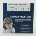 Линза для очков, для контроля прогрессирующей миопии OneMate Multi-Star. Ударопрочные, Покрытие антибликовое UV-400++ SHMC