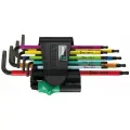 Набор Г-образных ключей Wera 967 SPKL/9 TORX® BO Multicolour, BlackLaser, 9 предметов