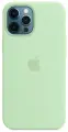 Чехол силиконовый Apple iPhone 12 Pro Max Silicone Case MagSafe Pistachio (Фисташковый) MK053ZE/A