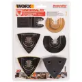 Набор насадок WORX WA5095, для реноваторов, универсальные, 20 штук