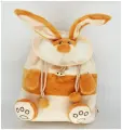 Мягкая игрушка Заяц рюкзак 28 см.