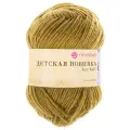 Пряжа Пехорка Детская новинка, 100 % акрил, 50 г, 200 м, 10 шт., 33 золотистая олива