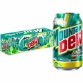 Газированный напиток Mountain Dew Baja Blast (тропический лайм) 0.355л. х 12шт.