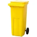 Тара Мусорный контейнер 120л желтый 07308 07308 .