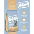Корм AlphaPet Menu для стерилизованных кошек, c домашней птицей, 1.5 кг