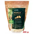 Жмых ядра кедра Мегре, вегетарианский продукт, без ГМО и искусственных добавок, 400 г