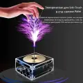 Bluetooth-совместимая музыкальная катушка Тесла AC110-240V 120 Вт Palm Tesla Coil 10 см Высокочастотный импульсный генератор электрической дуги