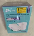 Комплект гигабитных адаптеров TP-LINK Powerline TL-PA7017 KIT AV1000 Gigabit Powerline Starter Kit,1000 Mbps .