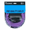 HeadMade Pro XLR(Female) to XLR(Male) purple, 3m фиолетовый - микрофонный кабель