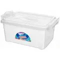 Контейнер для хранения Эльфпласт Хранитель свежести 22 литра прозрачный с крышкой 44x31,5x21,5 см