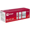 Выключатель автоматический модульный 3п D 63А 4.5кА ВА 47-63 PROxima, EKF MCB4763-3-63D-PRO (1 шт.)