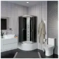 Душевая кабина Niagara NG-2508-14BKG 90x90