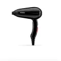 Фен Babyliss 5344E, мощность 2000Вт, складная рукоятка, черный/оранжевый