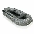 Лодка гребная Compakt 240, натяжное дно, упаковка-мешок оксфорд, камуфляж