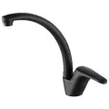 Смеситель для кухни, KAISER Country чёрный металлик, гарантийный срок 5 лет