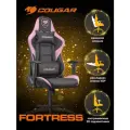 Кресло компьютерное игровое Cougar FORTRESS Pink