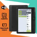Электронная книга BK7019, цветной экран 7 дюймов, 16 ГБ, поддержка русского языка, физические кнопки, музыка, черный