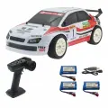 Полномасштабный полноприводный дрифт-раллийный автомобиль 1/12 2.4G (встроенный гироскоп)-белый-три электромобиля