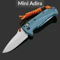 Туристический нож Benchmade Mini Adira 18065, сталь CPM MagnaCut, рукоять Blue Grivory