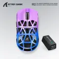 Игровая мышь Attack Shark R2 PAW3950 8K беспроводная с донглом, 48 гр, фиолетовый