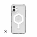 Чехол с поддержкой MAGSAFE Uag Plyo для iPhone 16 Plus 6.7, цвет прозрачный/белый (Ice/White)