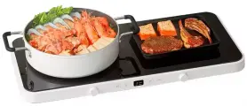 Умная индукционная плита Xiaomi Mijia Double-Port Cooker White (MDCLD01ACM) CN