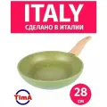Литая сковорода на 28 см антипригарная