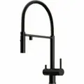 Смеситель для кухни Sancos Imola с гибким изливом и краном под фильтр для питьевой воды, матовый черный SC4010MB