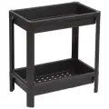 Этажерка violet Vikea 2 полки, ШxГxВ: 39х23.4х40.7 см, черный