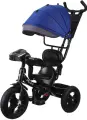 Велосипед трехколесный Pilot PTA2, с ручкой управления, надувные колеса 12 и 10, синий, PTA2B