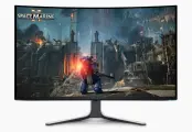 Монитор Dell 34,18 AW3423DWF 1800R, QD OLED, UWQHD 0,1ms, 1000cd, 165Hz, HDMI, DP, USB, HAS