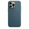 Чехол накладка FineWoven Case MagSafe для iPhone 15 Pro Max / Матовый / Pacific Blue