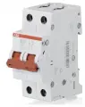Рубильник модульный ABB 2-полюсный SHD202/63 рычаг красный