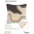 Чехол на подушку 45х45 см декоративная наволочка Flowing stone Ethnic Tkano TK25-CC0007