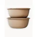 Набор мисок с крышками «Шарм №33», Альт-Пласт, 5,6л (2шт), пластик, какао