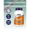 5-HTP капс., 50 мг, 200 мл, 0.2 г, 180 шт., 1 уп.