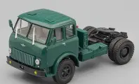Масштабная модель грузовика коллекционная Минский 504Б седельный тягач, т. зеленый