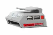 Универсальное зарядное устройство Crown CAU02XE для АКБ