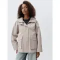Куртка женская 4808011104/62/S Цвет бежевый Размер S