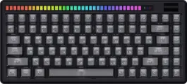 Игровая клавиатура Dareu A84 Pro Black RGB подсветка, беспроводная
