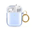 Чехол Elago для AirPods Gen 1 & 2 Clear Hang case Aqua blue